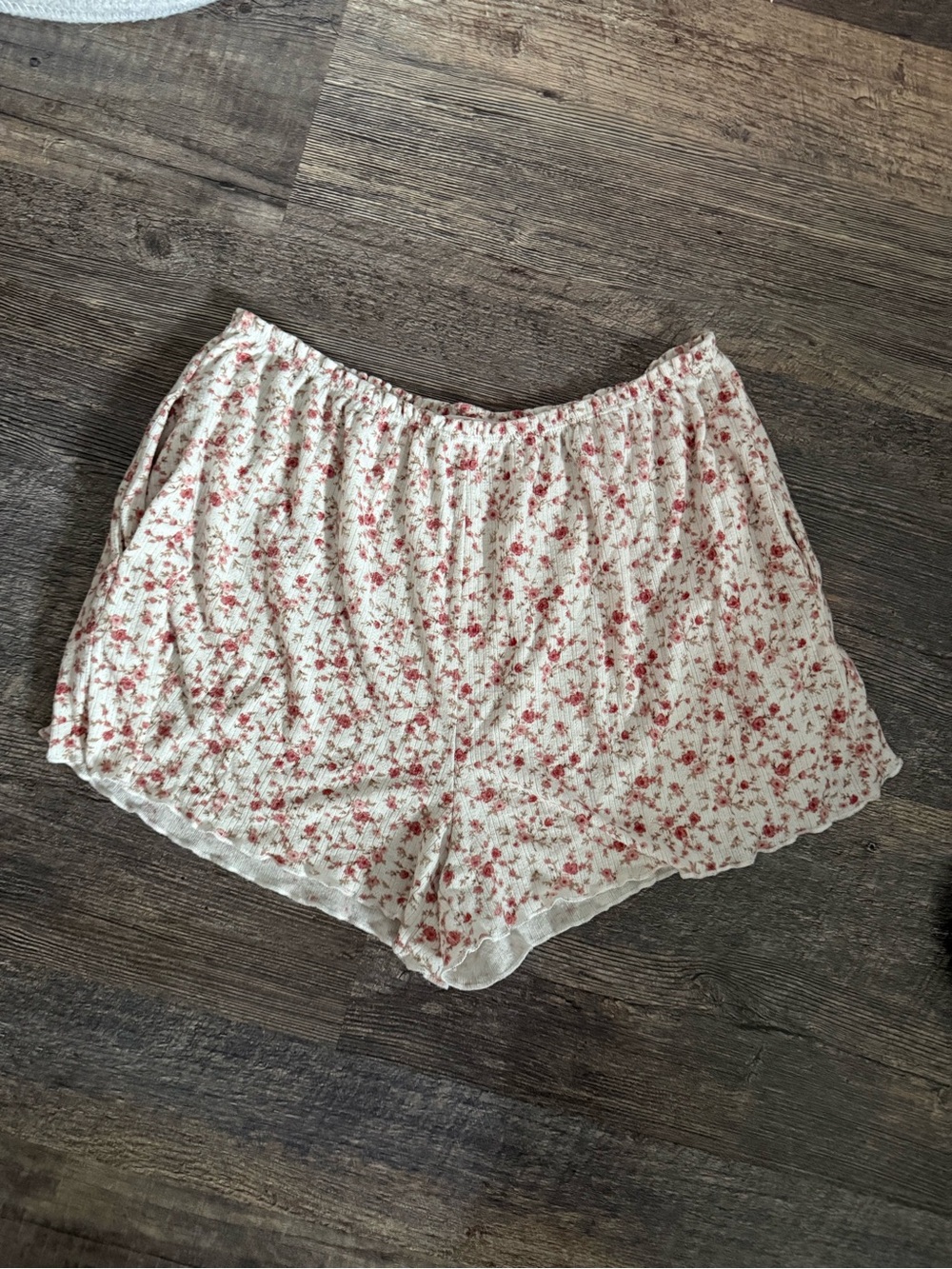 All in Favor Lightweight Floral Shorts